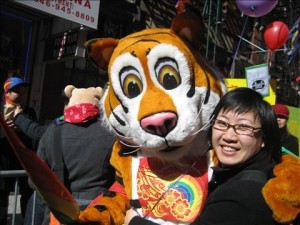 Karen Lee celebrating the Year of the Tiger Karen Lee celebrating the Year of the Tiger