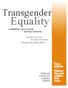 Transgender Equality book cover Transgender Equality book cover